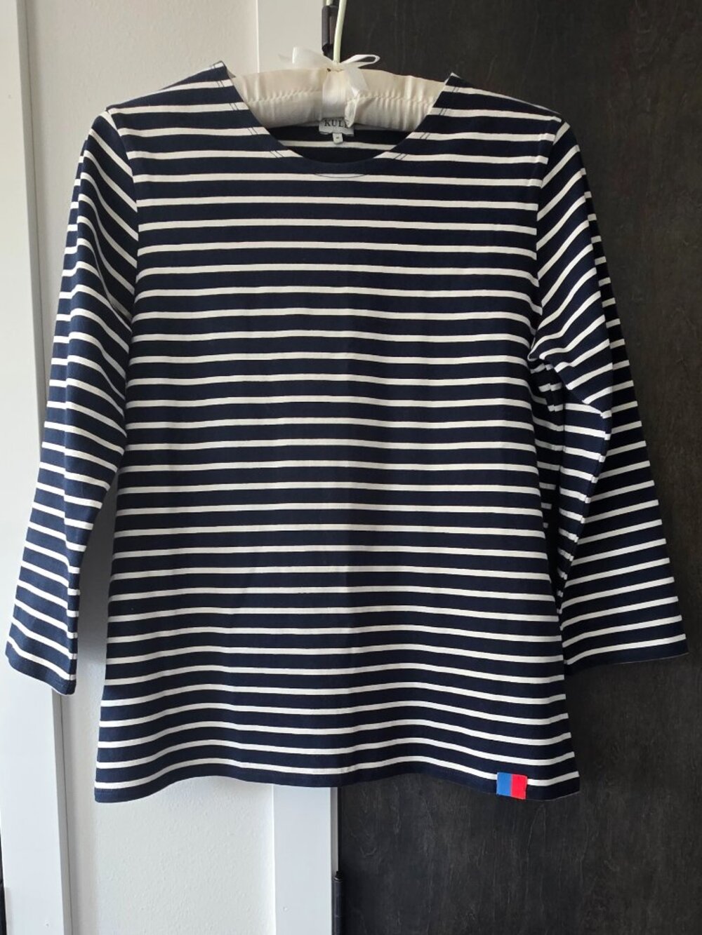 Kule The Modern Quarter Length Striped Tee Like New Size Medium